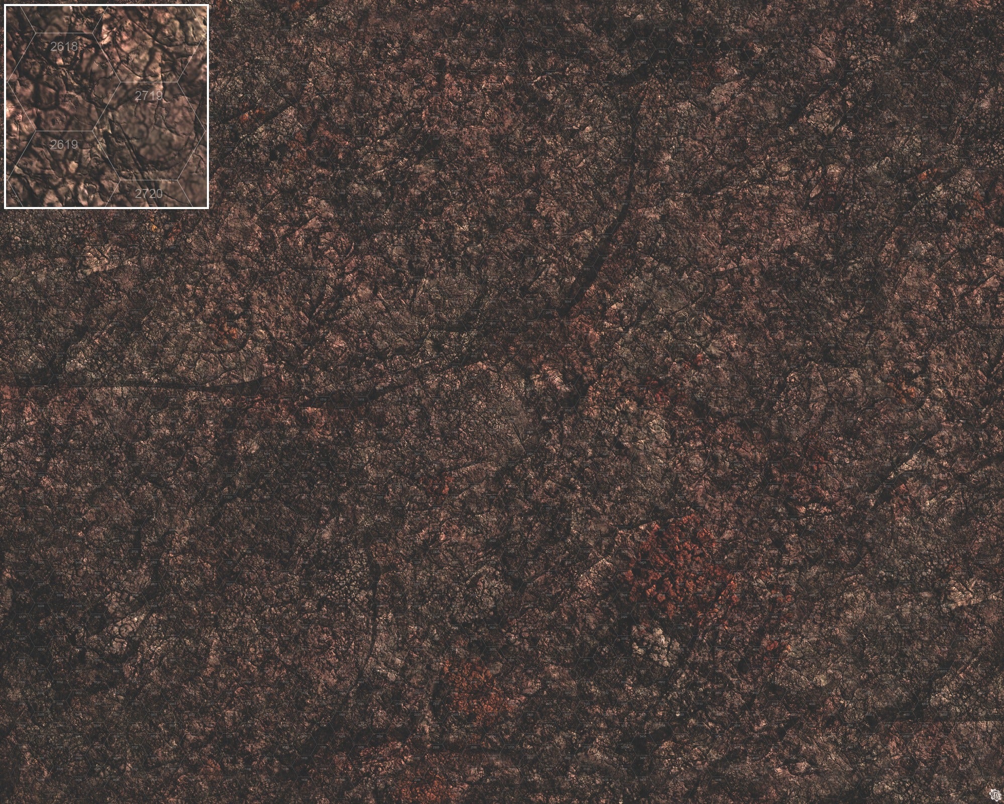 Mats by Mars: Shattered Soil Tabletop Wargaming Play Mat