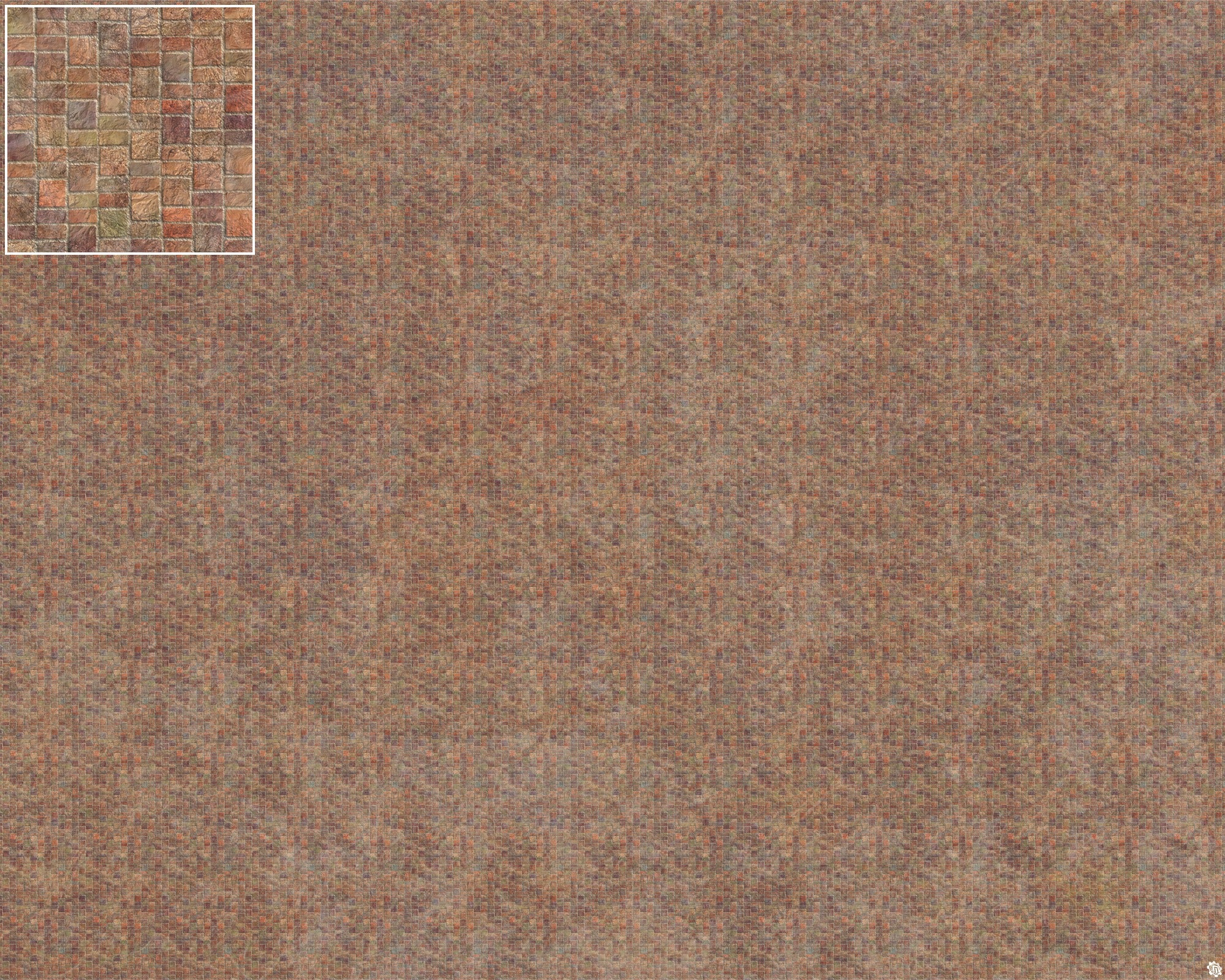 Mats by Mars: Sett in Stone (Red) Tabletop Wargaming Play Mat