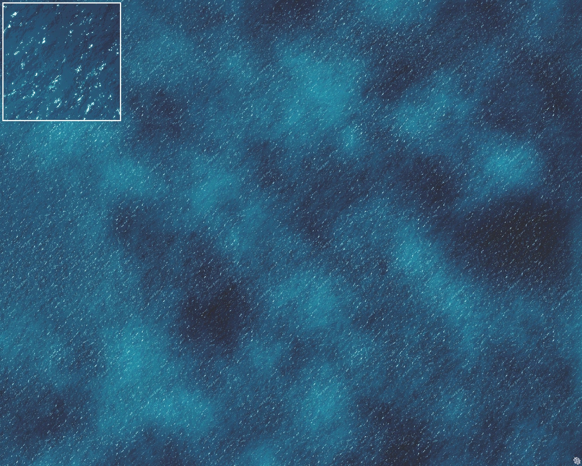 Mats by Mars: Dark Caribbean Tabletop Wargaming Play Mat