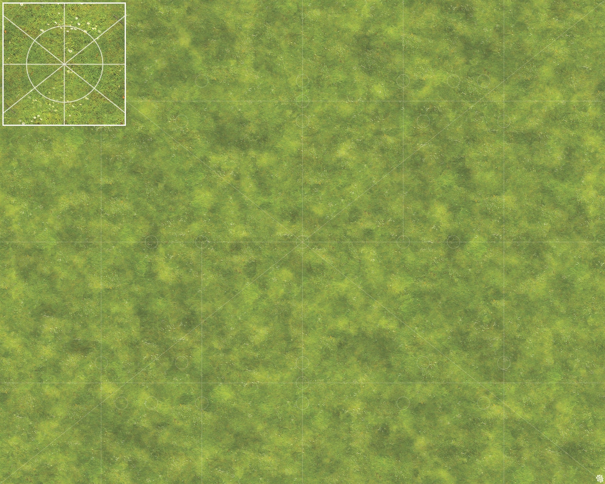 Flourishing Field Tabletop Wargaming Play Mat