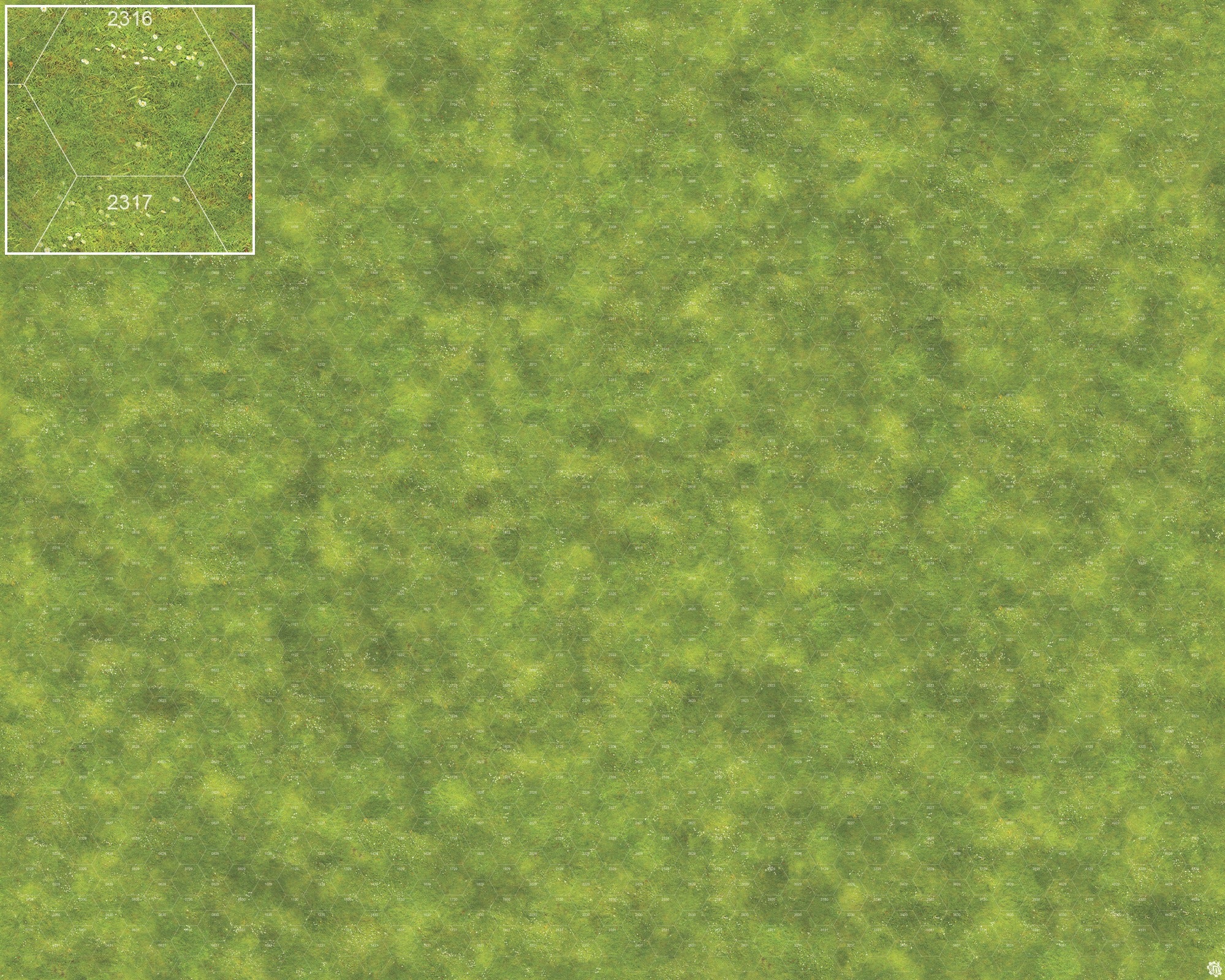 Flourishing Field Tabletop Wargaming Play Mat