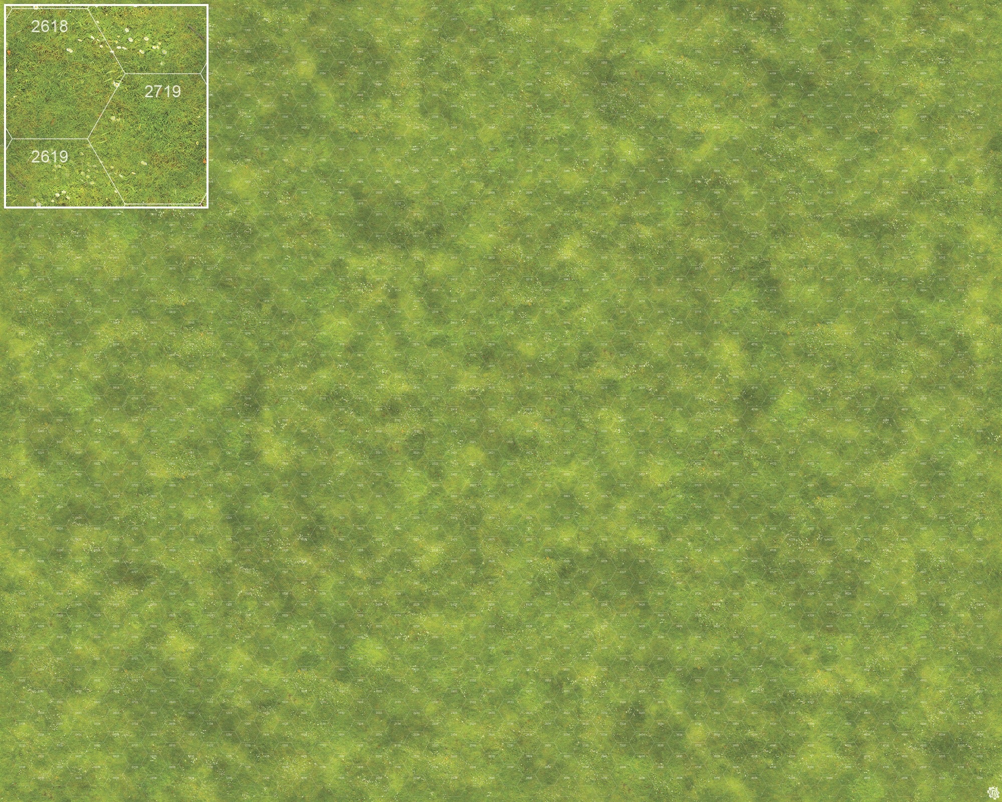 Flourishing Field Tabletop Wargaming Play Mat