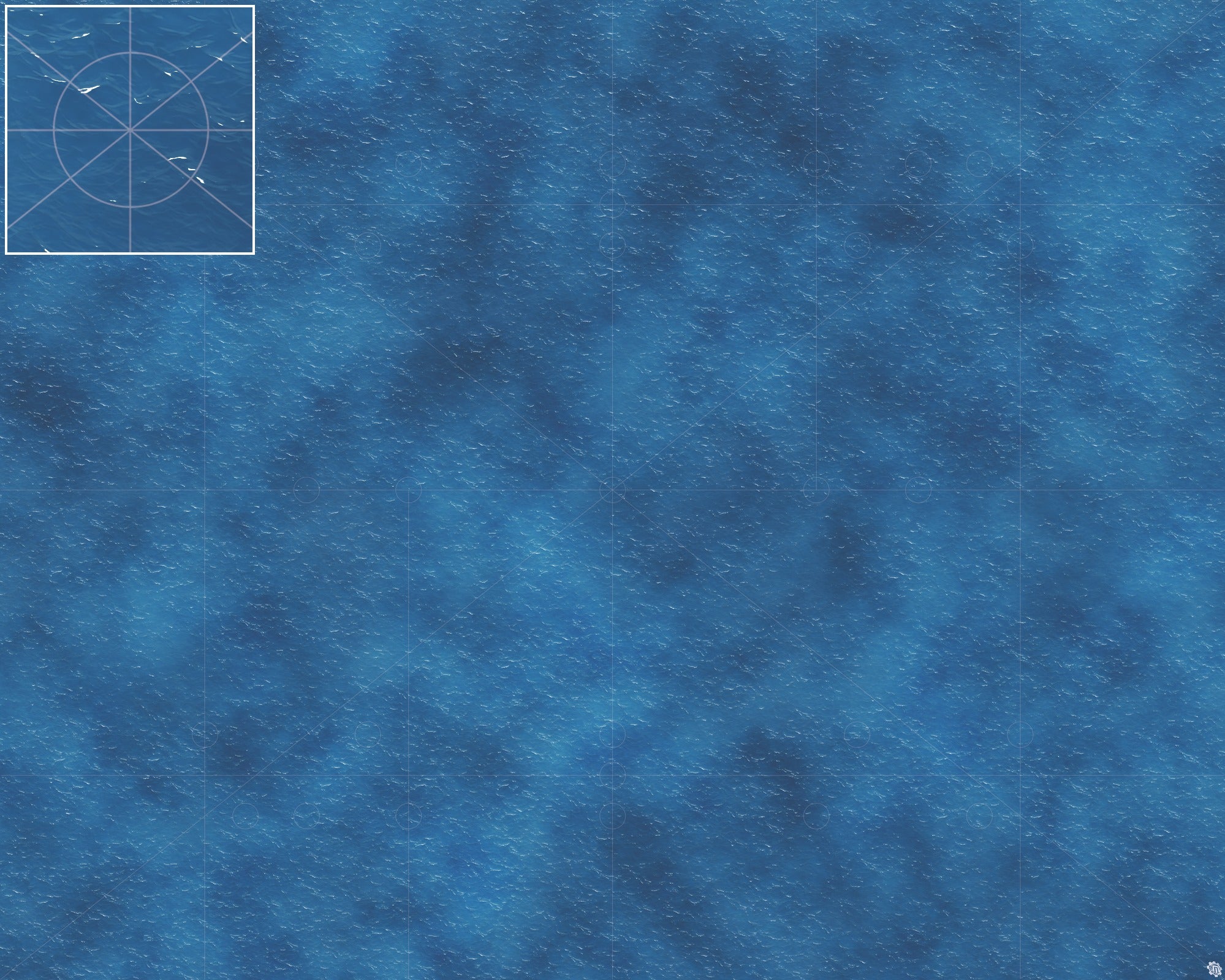 Mats by Mars: Fathomless Depths Tabletop Wargaming Play Mat