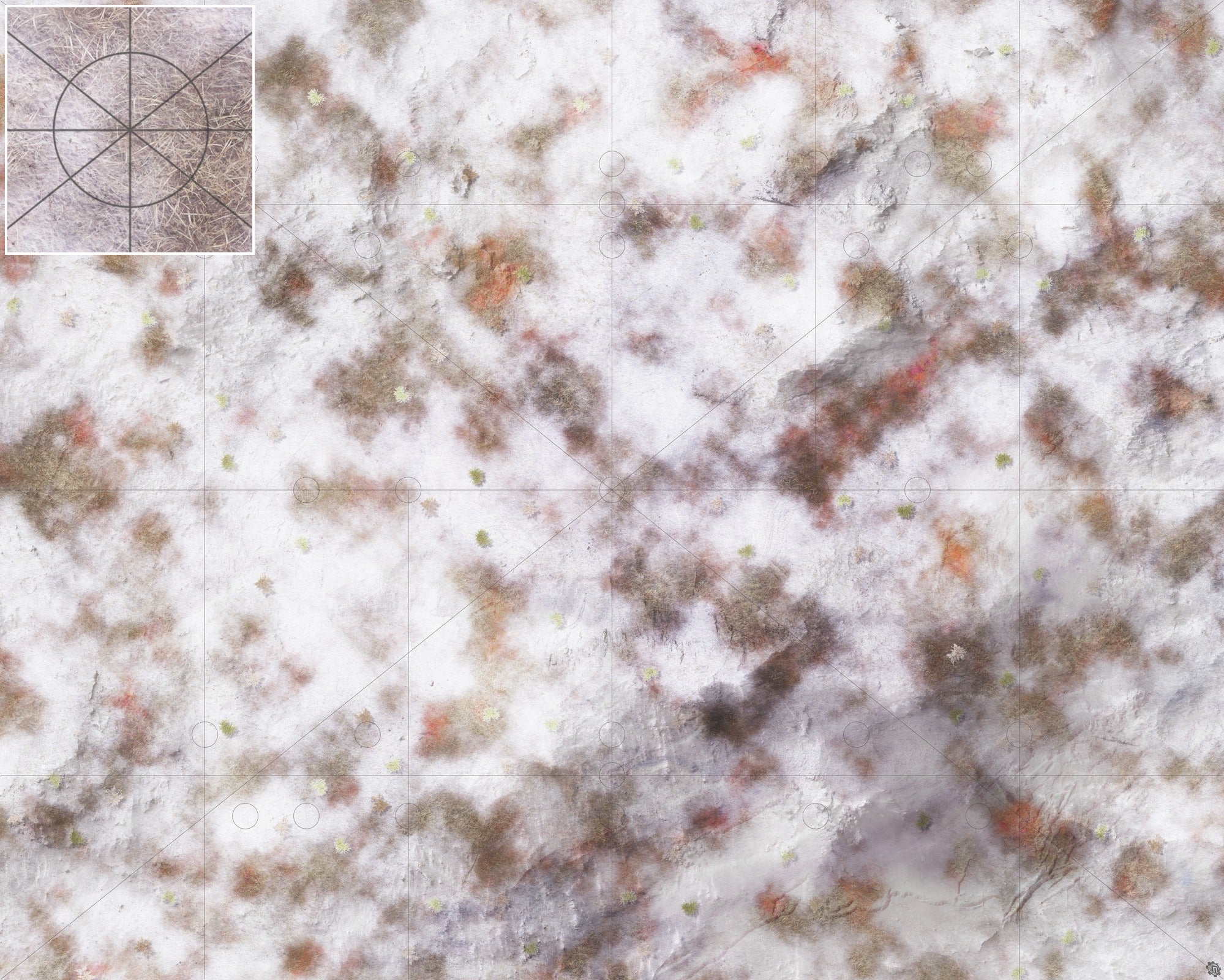 Mats by Mars: High Desert Chill Tabletop Wargaming Play Mat