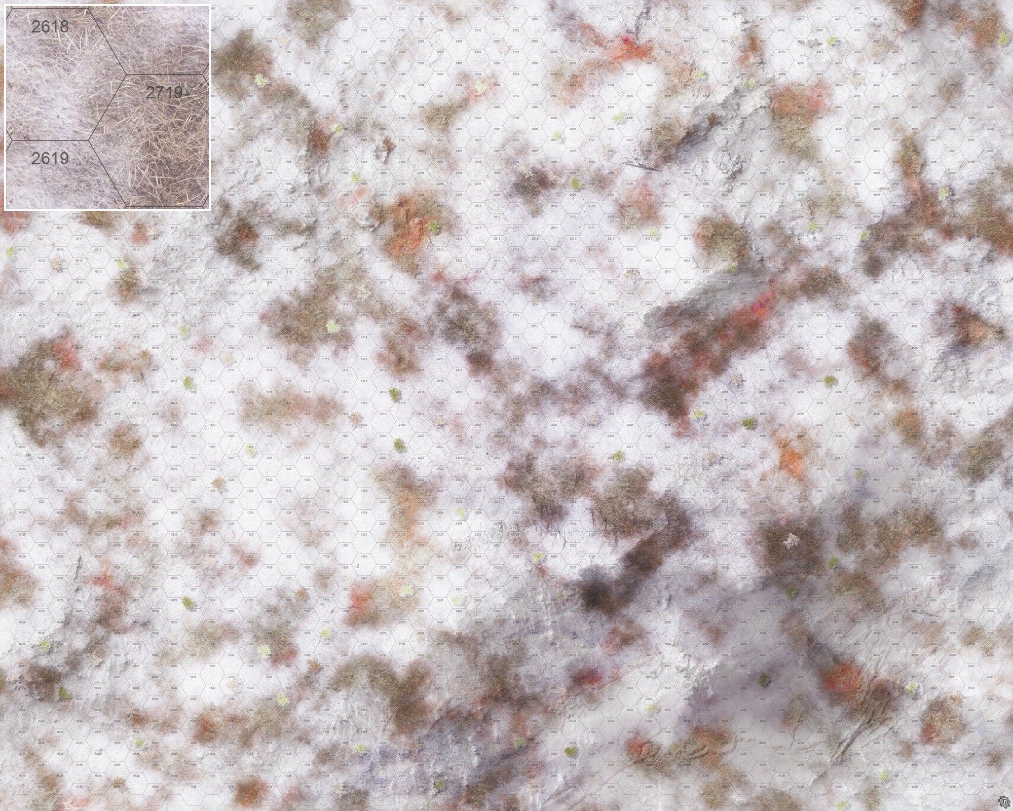 Mats by Mars: High Desert Chill Tabletop Wargaming Play Mat