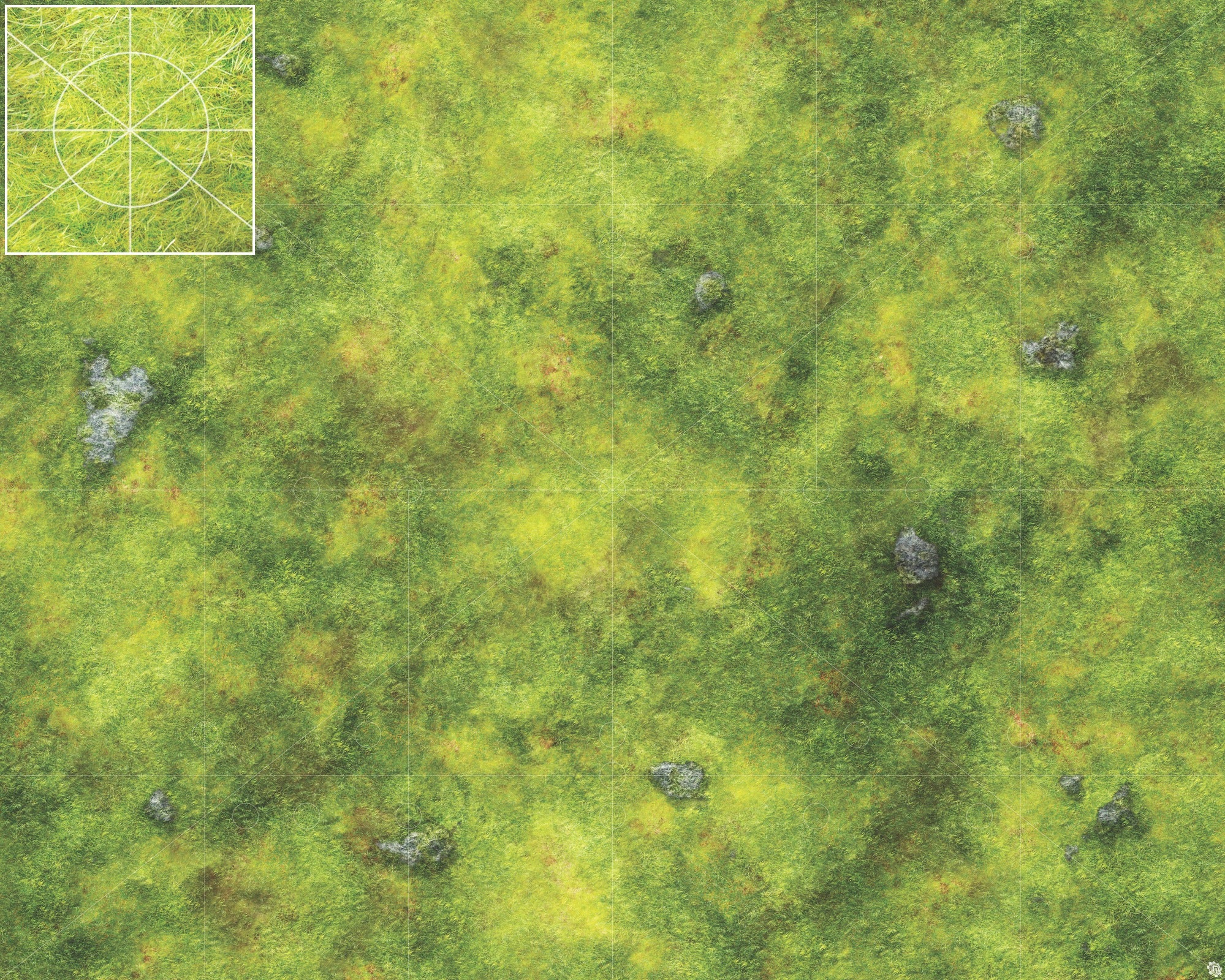 Mats by Mars: Stonehollow Hills Tabletop Wargaming Play Mat
