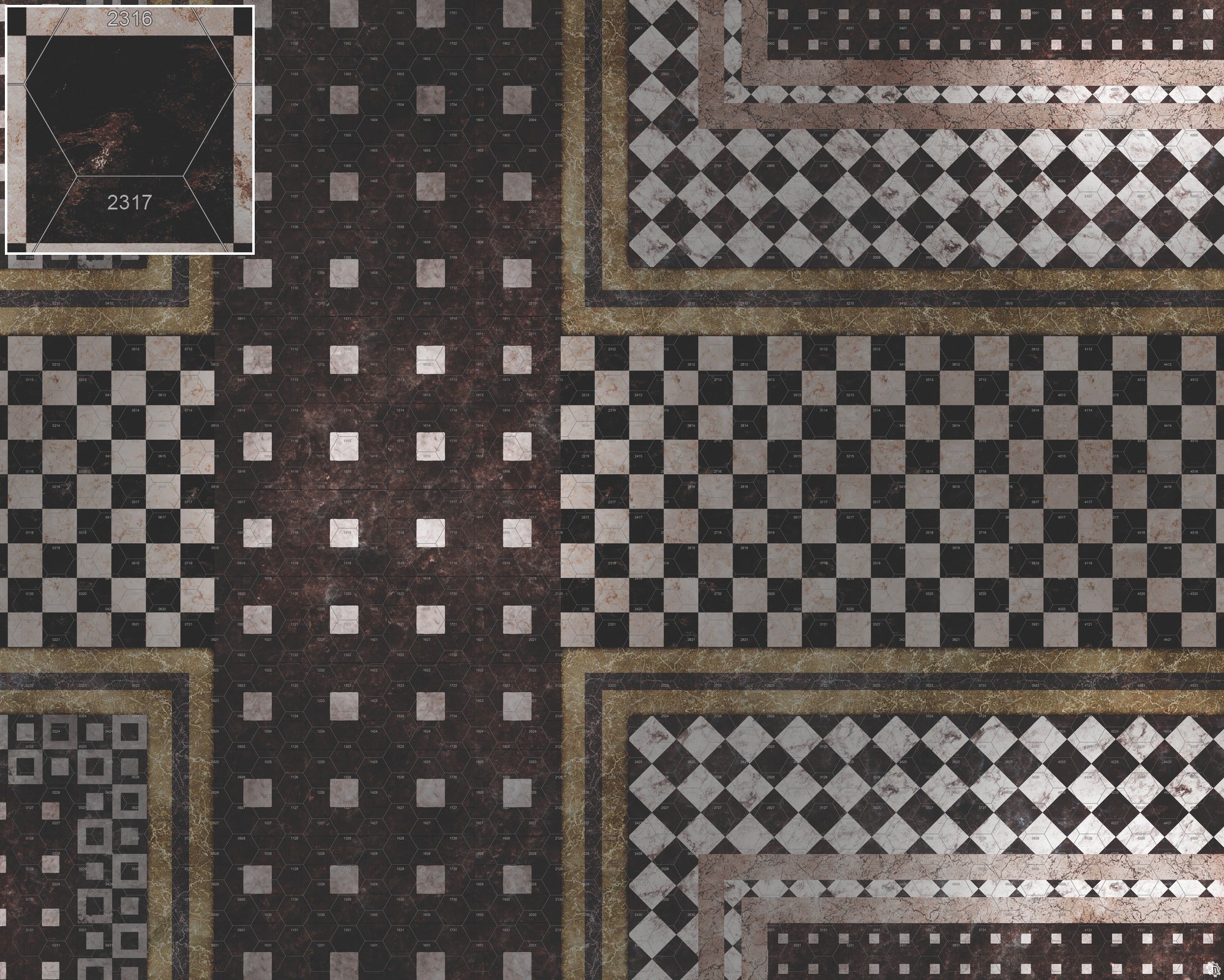 Mats by Mars: Manor Hall Tabletop Wargaming Play Mat
