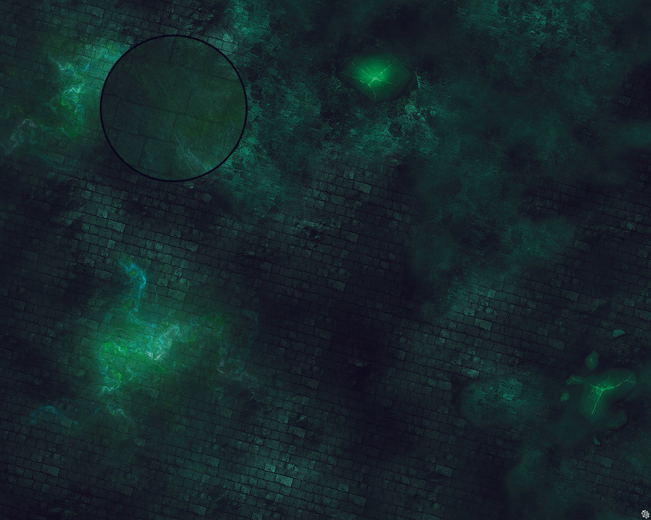 Mats by Mars: Noxious Sewer Tabletop Wargaming Play Mat