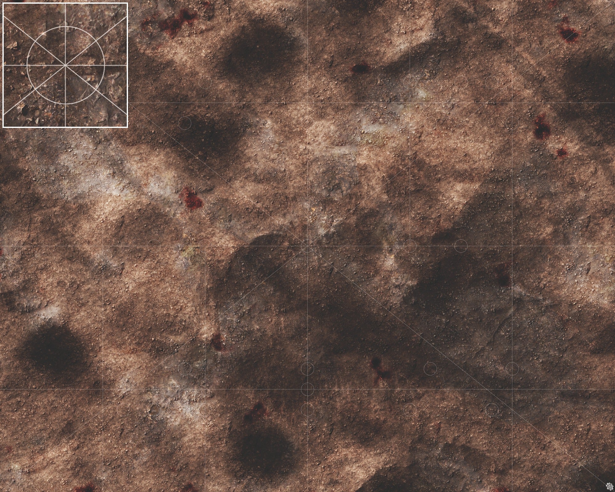 Mats by Mars: Trench Assault Tabletop Wargaming Play Mat