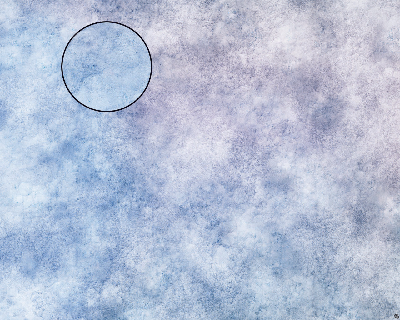 Mats by Mars: Glacial Plain Tabletop Wargaming Play Mat