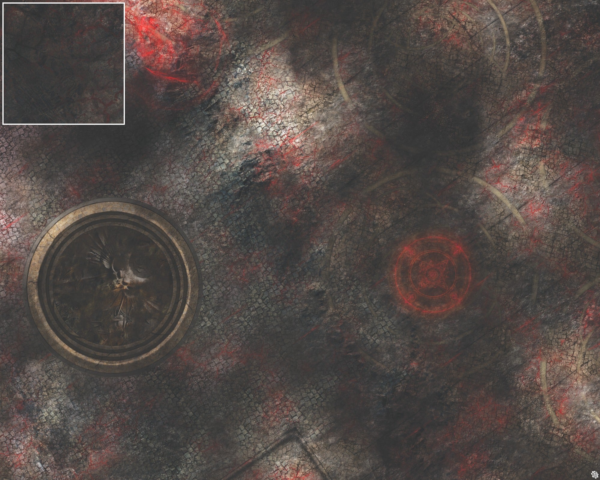 Mats by Mars: Unholy Warren Wargaming Play Mat