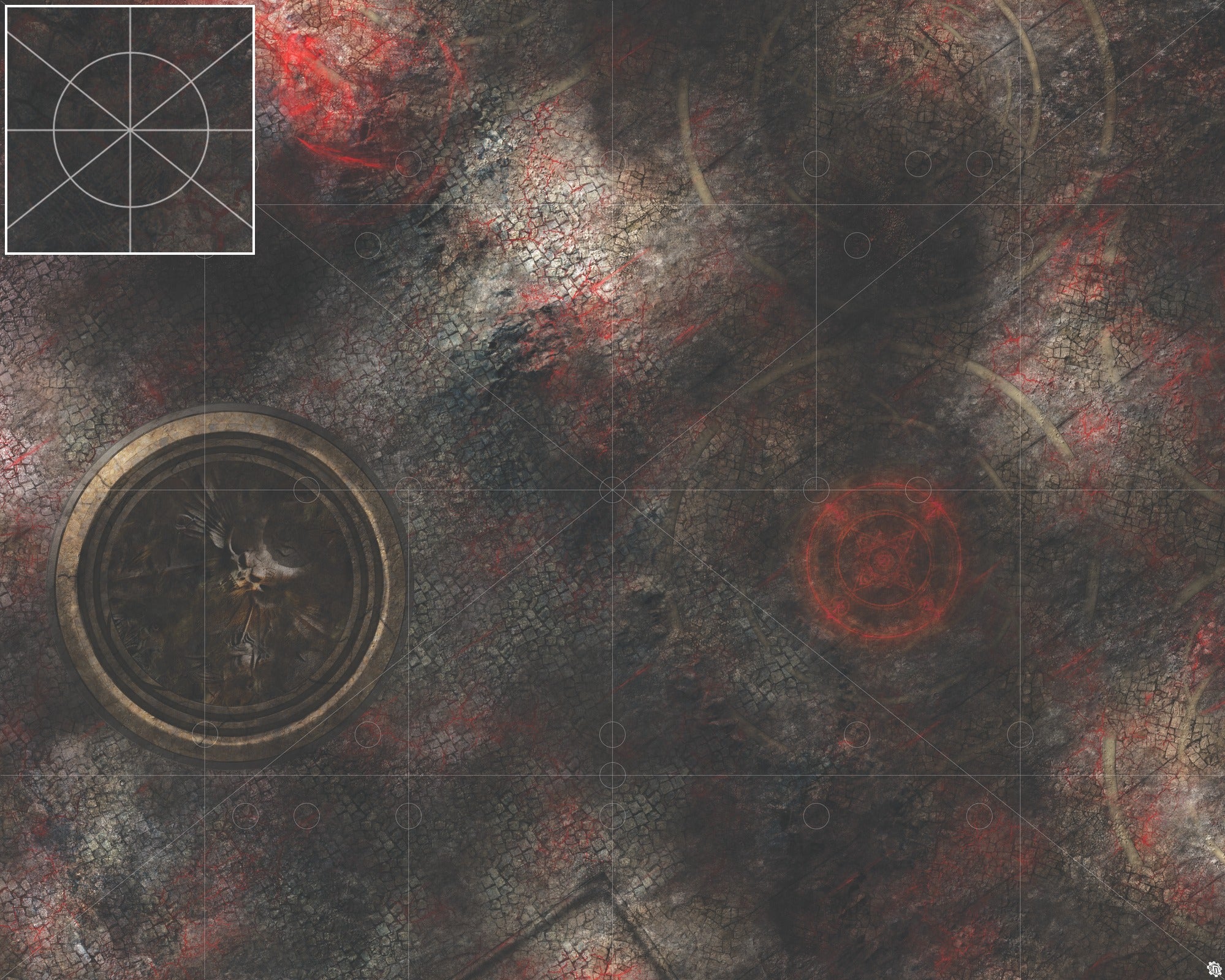 Mats by Mars: Unholy Warren Wargaming Play Mat