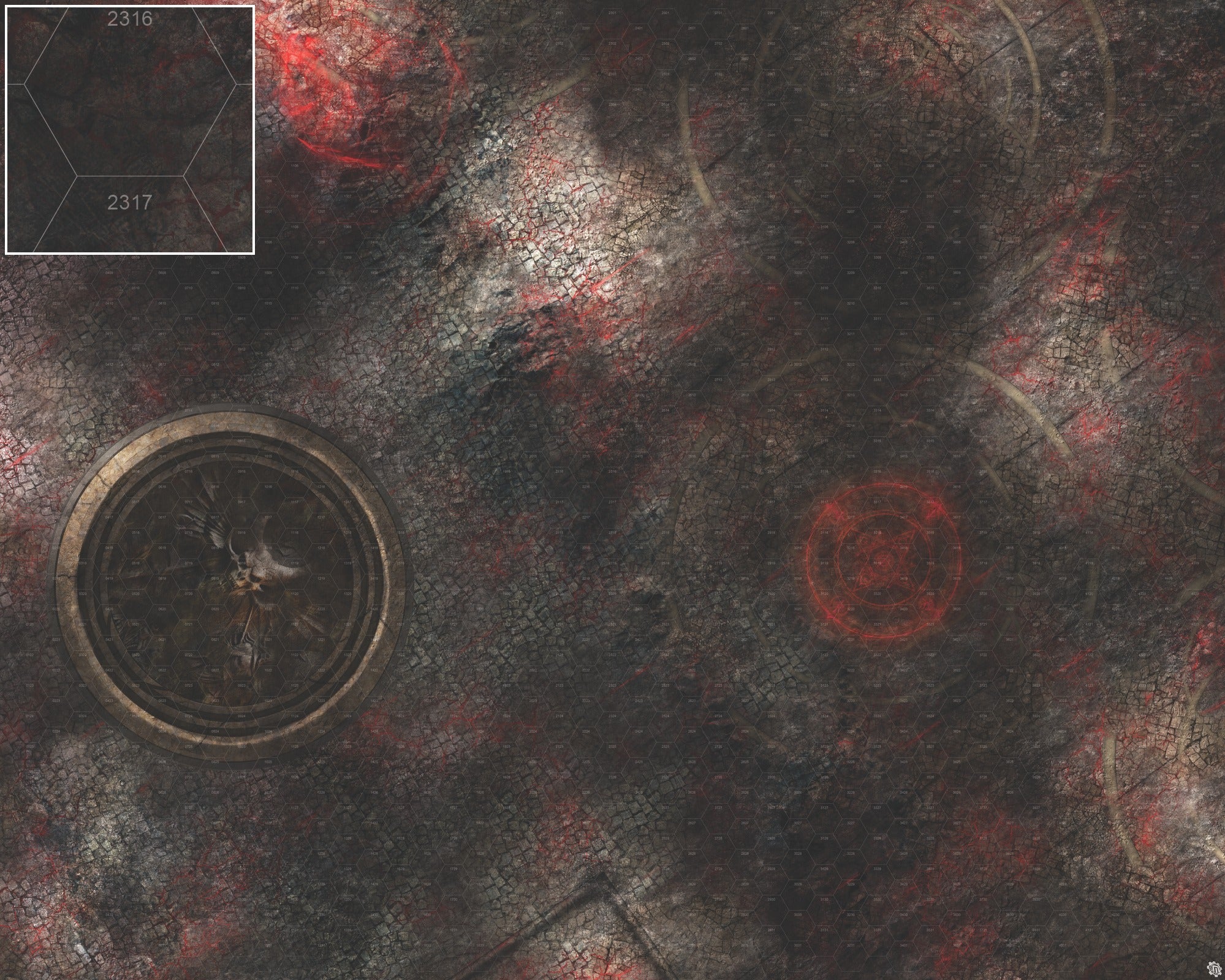 Mats by Mars: Unholy Warren Wargaming Play Mat