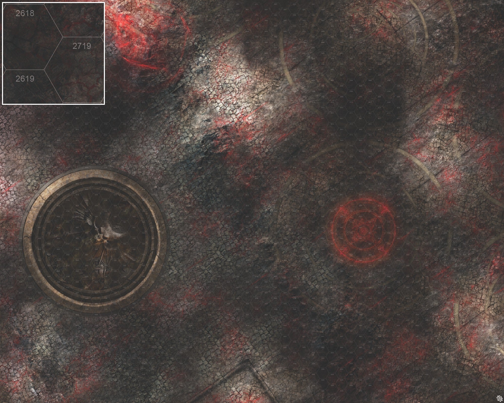 Mats by Mars: Unholy Warren Wargaming Play Mat