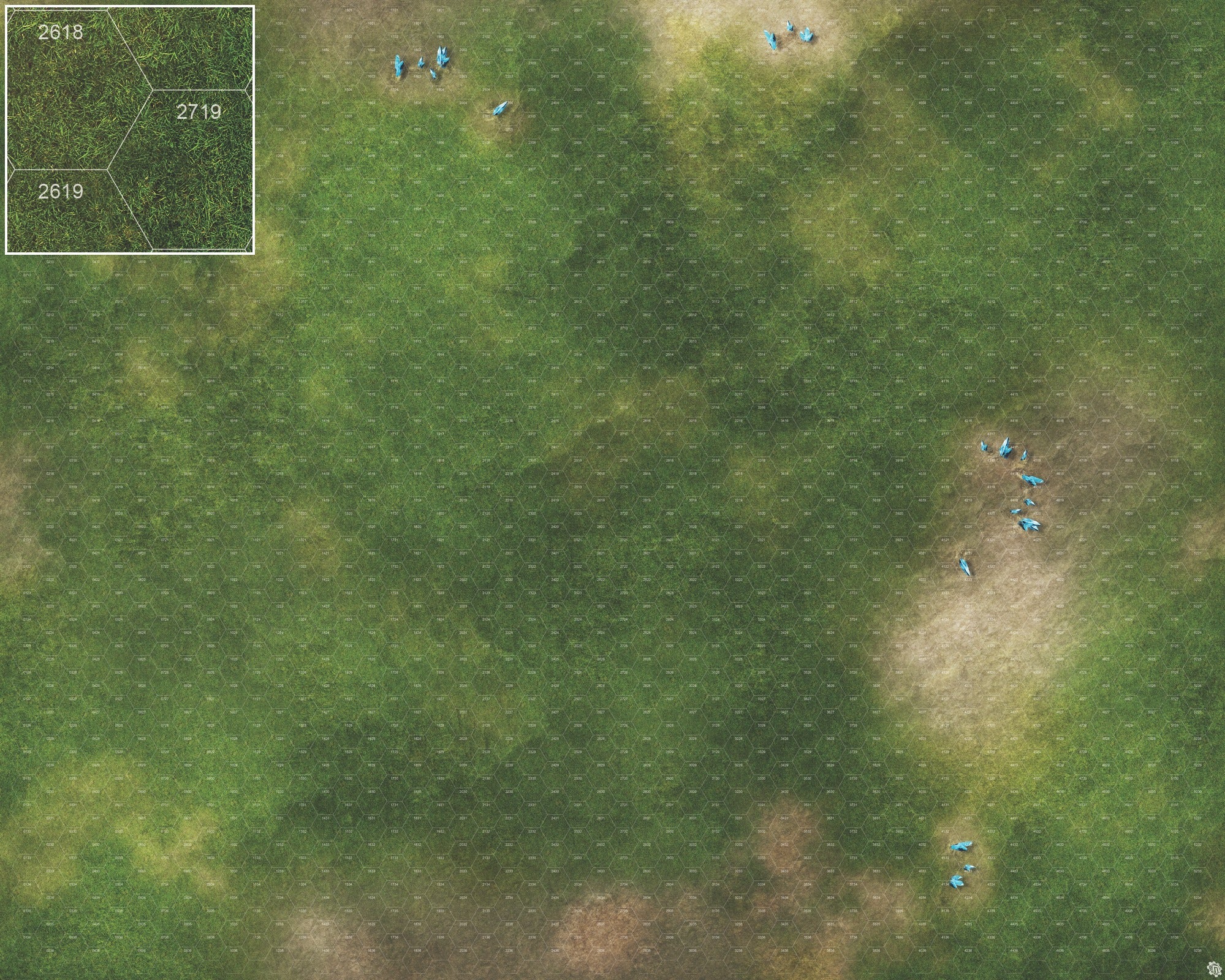 Mats by Mars: Vespene Vale Wargaming Play Mat