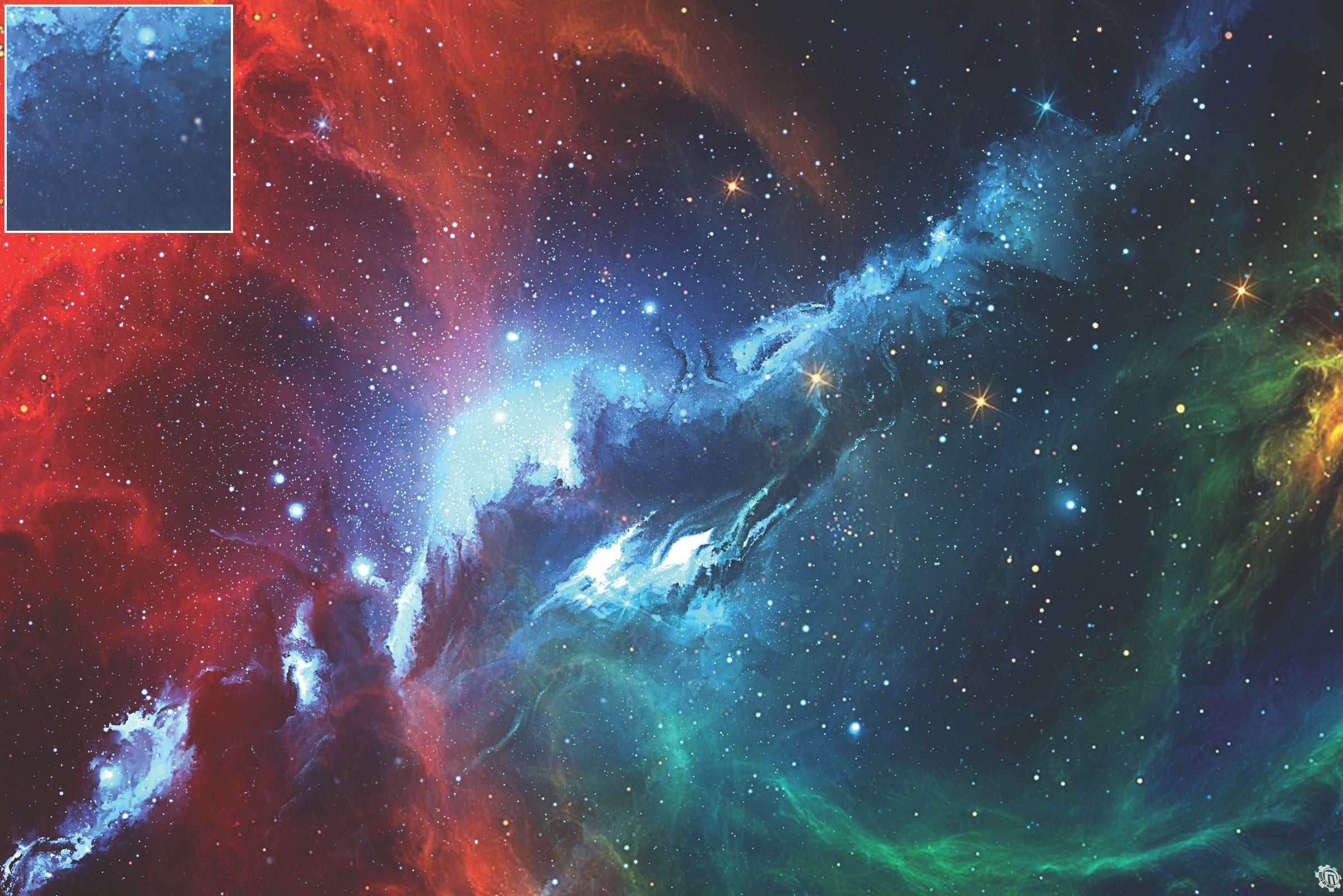 Mats by Mars: Dual Disturbance Tabletop Wargaming Space Play Mat