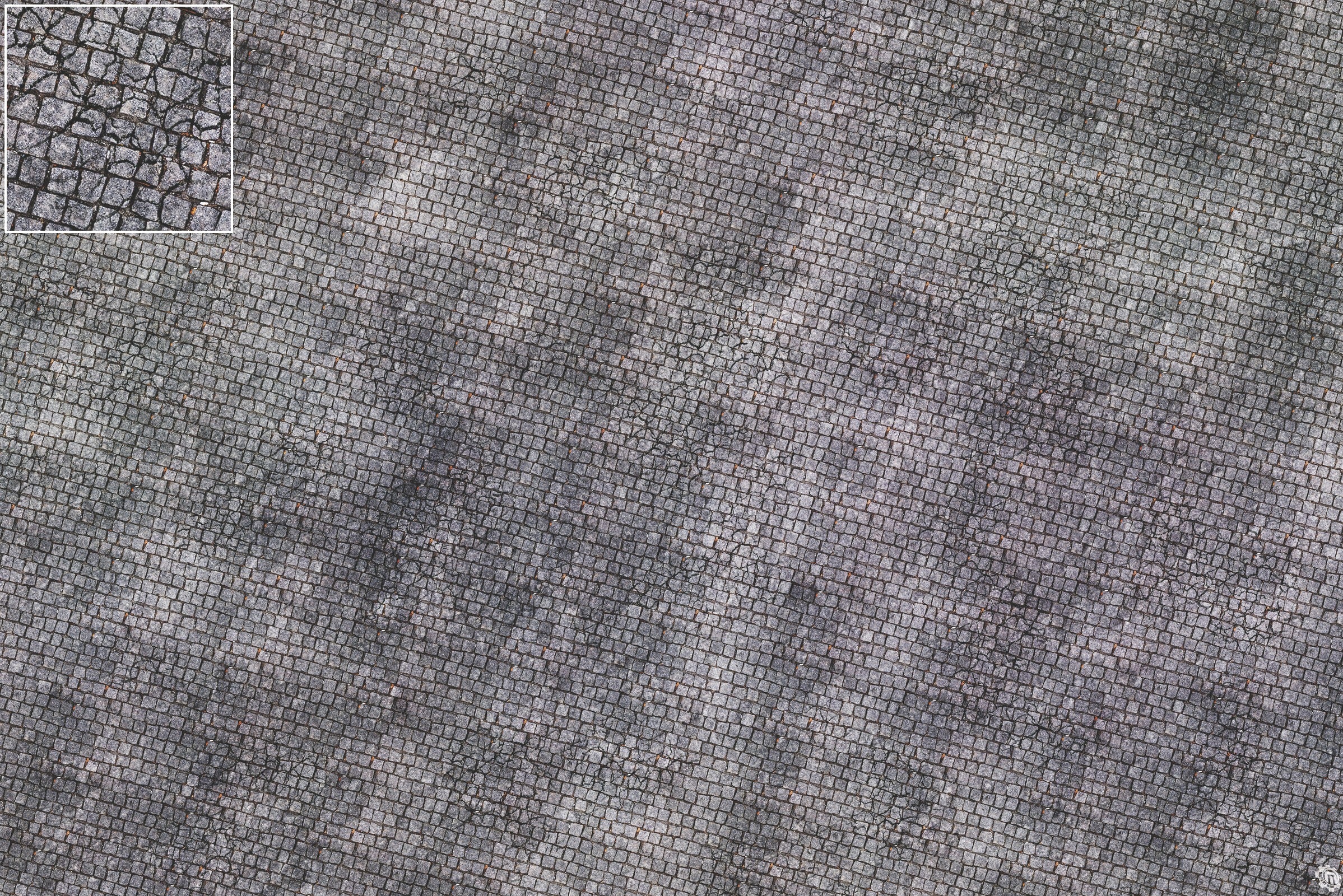 Mats by Mars: Bustling City Tabletop Wargaming Play Mat