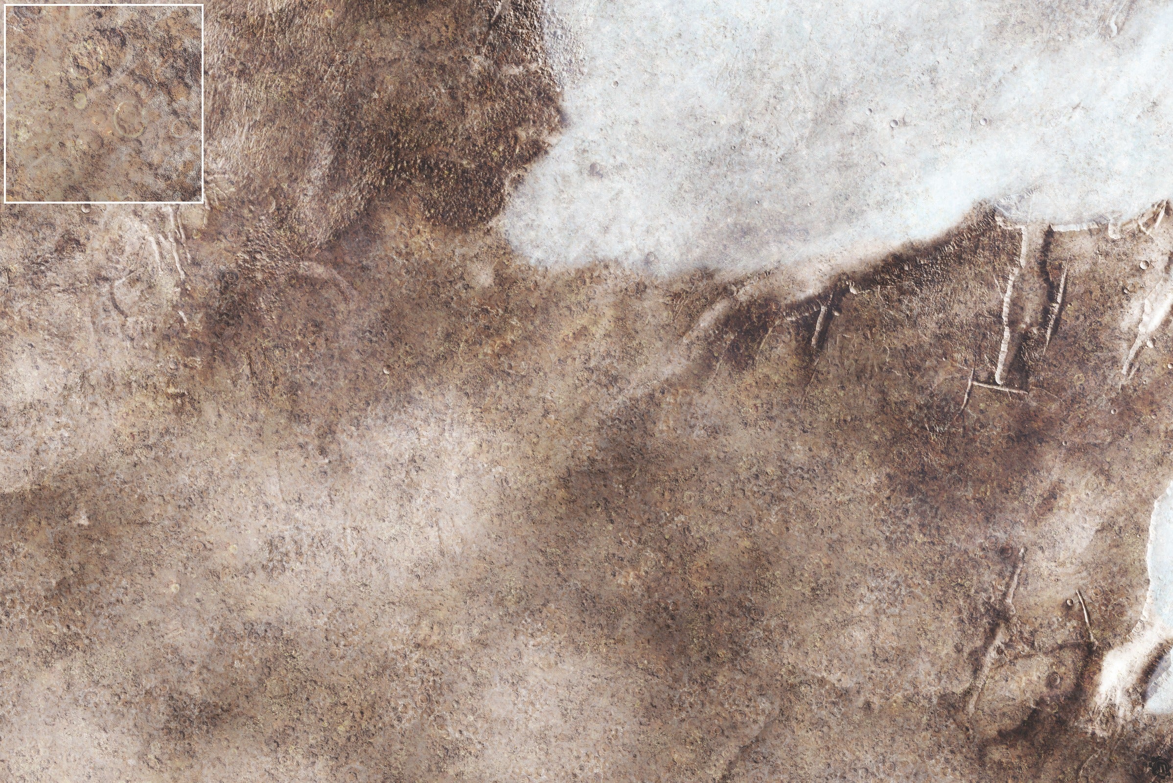 Mats by Mars: Bleached Bone Gulch Tabletop Wargaming Play Mat