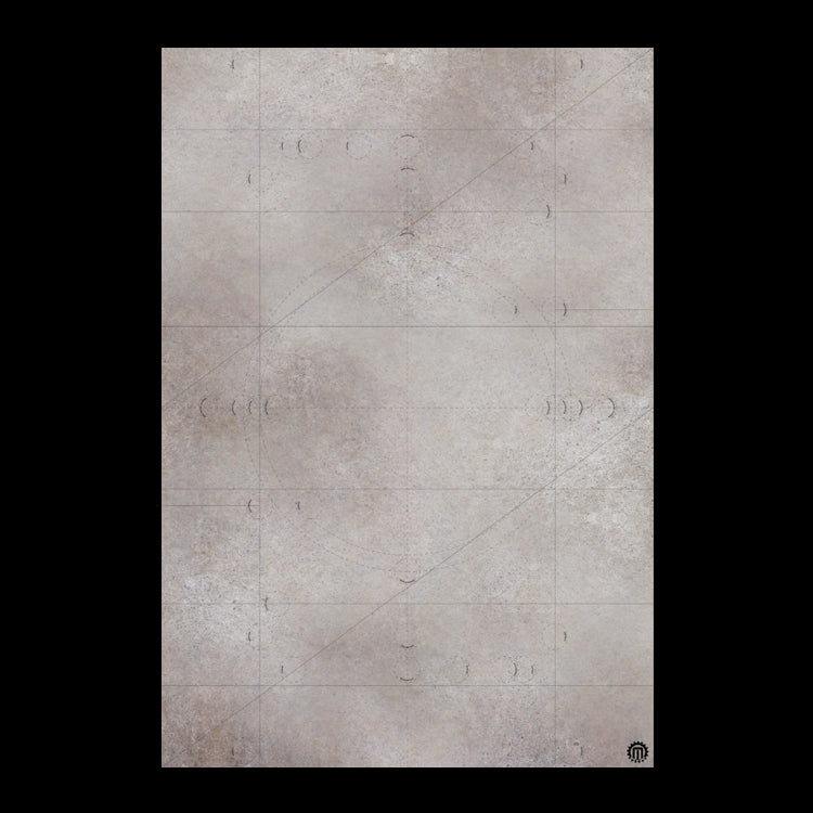 Mats by Mars: Koncrete Blok (Light) Tabletop Wargaming Play Mat