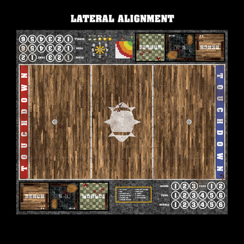 Tavern Fantasy Football 7s Play Mat / Pitch from Mats by Mars