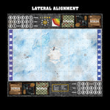 Frosty Cobbles Fantasy Football 7s Play Mat / Pitch from Mats by Mars