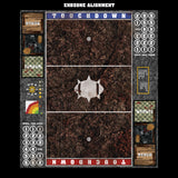 Shattered Soil Fantasy Football 7s Play Mat / Pitch from Mats by Mars