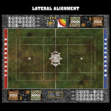 Green Meadow Fantasy Football 7s Play Mat / Pitch from Mats by Mars