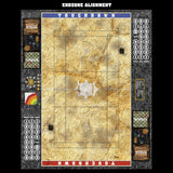 Parched Earth Fantasy Football 7s Play Mat / Pitch from Mats by Mars