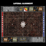 Mats by Mars:  Shattered Soil Fantasy Football Play Mat / Pitch