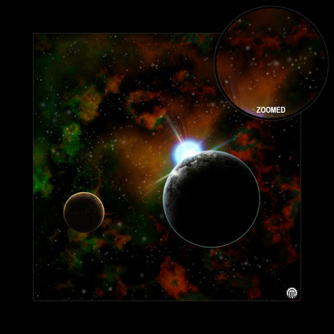 Mats by Mars: Blue Star Eclipse Tabletop Wargaming Space Play Mat