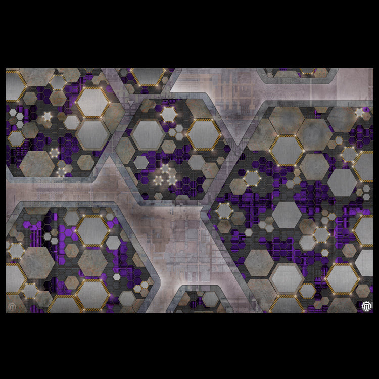 Mats by Mars: Quinfinity Amethyst Tabletop Wargaming Play Mat