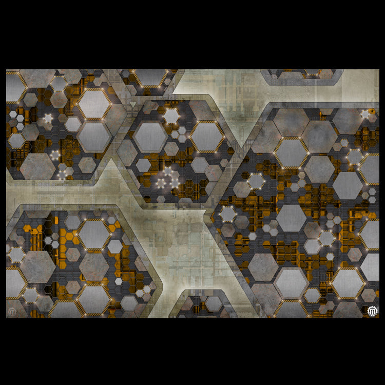 Mats by Mars: Quinfinity Citrine Tabletop Wargaming Play Mat