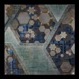 Mats by Mars: Quinfinity Sapphire Tabletop Wargaming Play Mat